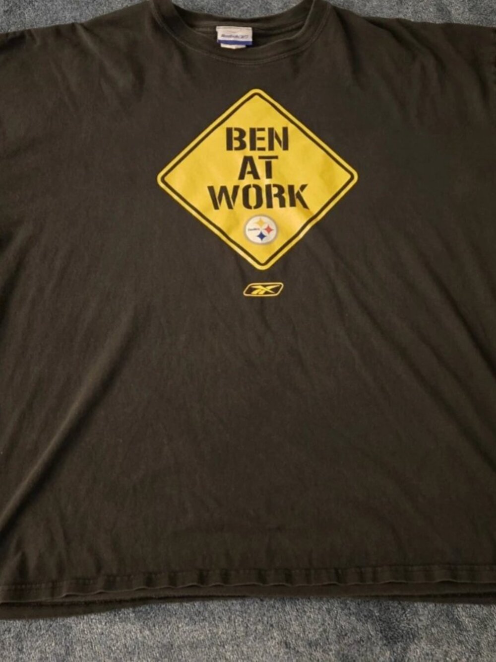 Pittsburgh Steelers Ben Roethlisberger #7 Shirt Reebok Size 2XL NFL